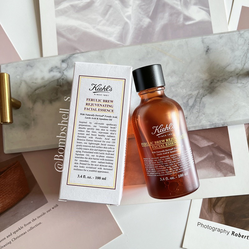 Tinh Chất Kiehls Ferulic Brew Rejuvenating Facial Essence 100ml