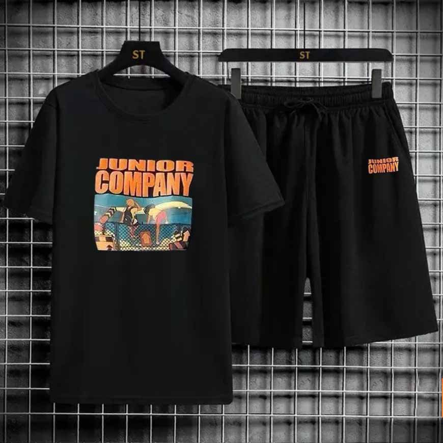 Bộ thể thao unisex COMPANY, set mặc nhà đi chơi tập gym form rộng chất thun lưới mè thấm hút mồ hôi tốt