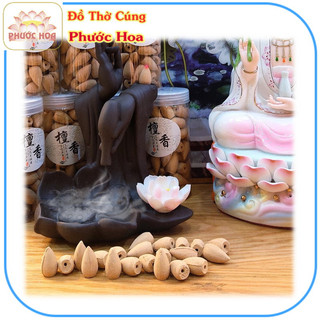 Nụ trầm hương BÚP SEN nụ khói tỏa ngược dùng cho thác khói trầm hương