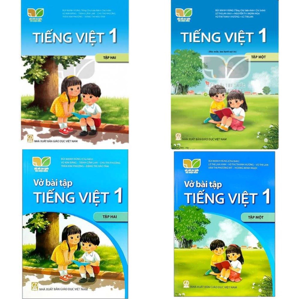 Vở bài tập tiếng việt lớp 1 kết nối tri thức lẻ kèm nhãn vở và gói voucher freeship