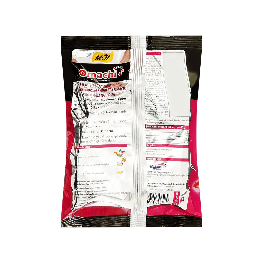 MÌ OMACHI GÓI 80G.