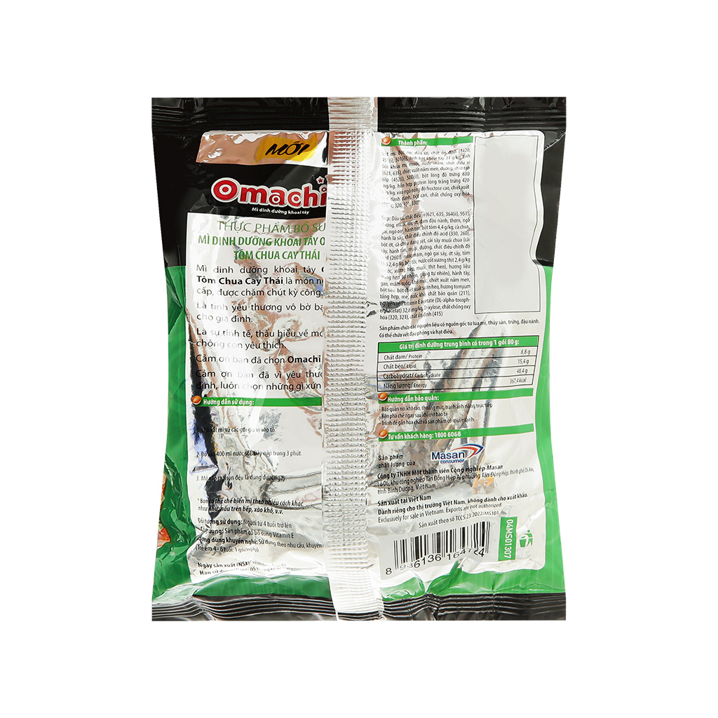 MÌ OMACHI GÓI 80G.