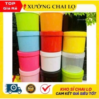 Hủ đựng kem 500g - hủ kem body - hủ đựng mỹ phẩm