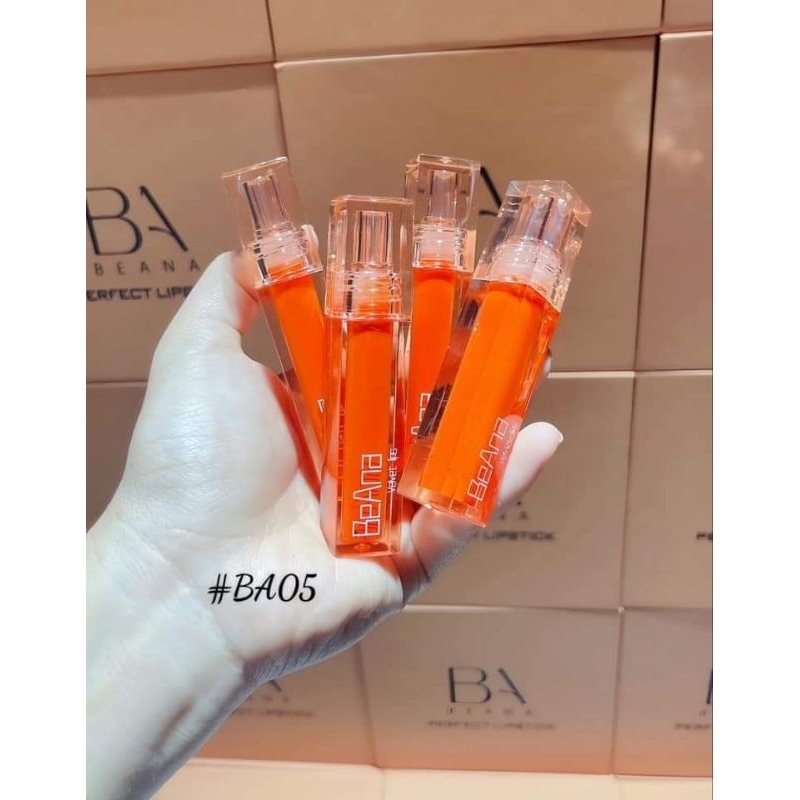 Son cam tươi, son màu cam tươi, son lì cam tươi, son kem lì lâu trôi, son kem chính hãng BeAna dòng son siêu lỳ