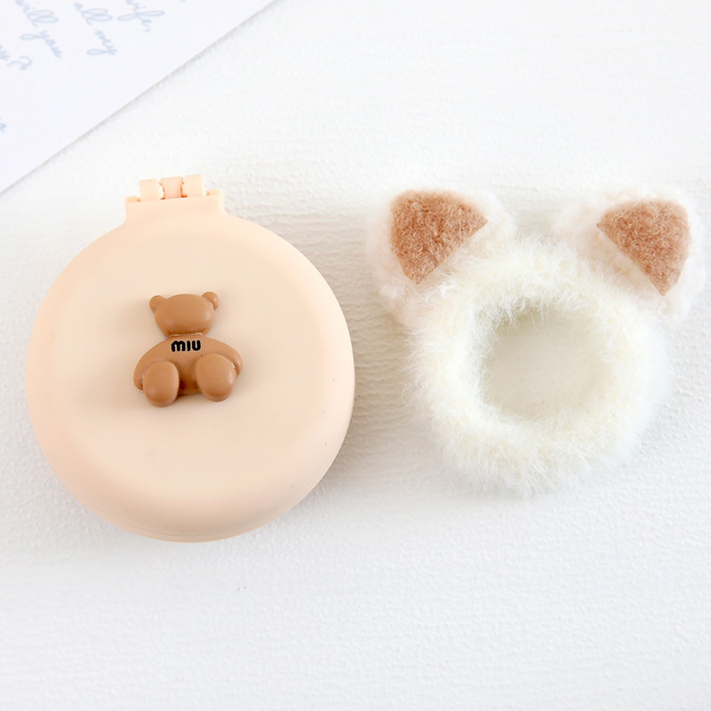 MVP3027 Gương kèm lược tai gấu cực dễ thương