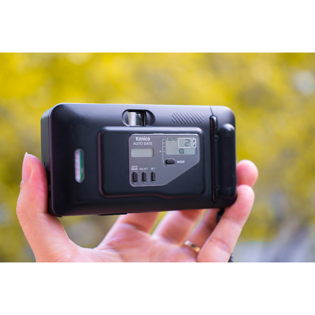 Konica Big Mini 35mm f3.5 màu đen lỗi