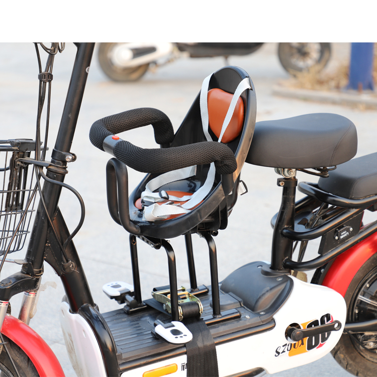 Ghế ngồi xe máy cho bé, Ghế xe máy cho bé ngồi trước & sau yên xe điện, xe số, đi an toàn có thể để xe Airblade, Nouvo