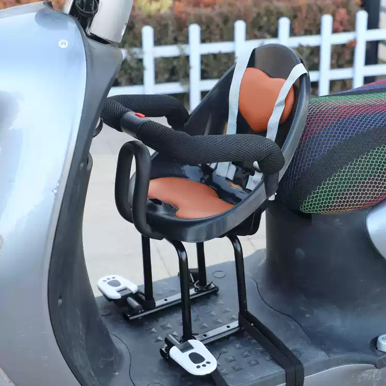 Ghế ngồi xe máy cho bé, Ghế xe máy cho bé ngồi trước & sau yên xe điện, xe số, đi an toàn có thể để xe Airblade, Nouvo