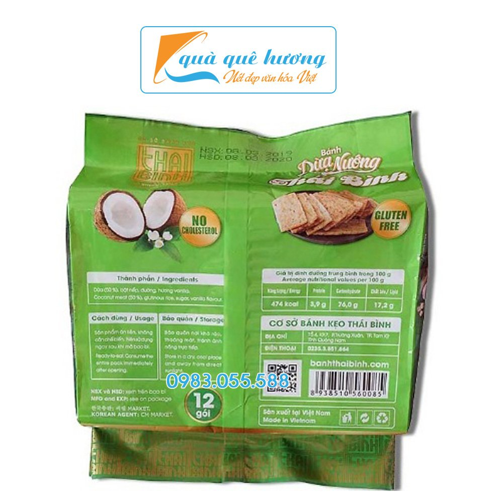 Bánh dừa nướng Thái Bình