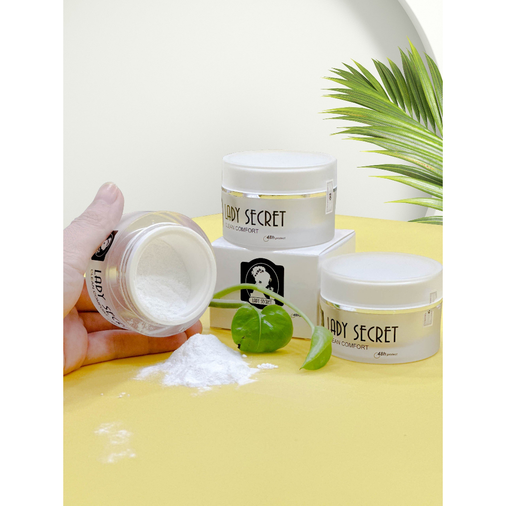 PHẤN NÁCH LADY SECRET, PHẤN KHỬ MÙI LÀM SÁNG VÙNG DA DƯỚI CÁNH TAY