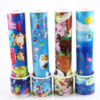 Ống nhòm kính vạn hoa nhiều màu sắc dài 19cm có thể xoay tròn