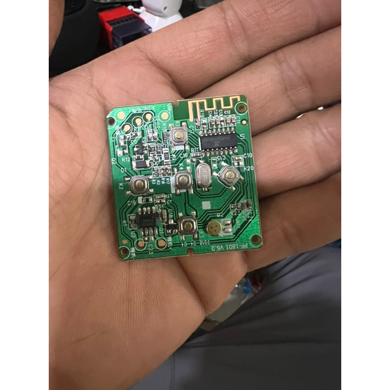 Loa mini từ neo và mạch khuếch đại bluetooth 5.0, pin 18650