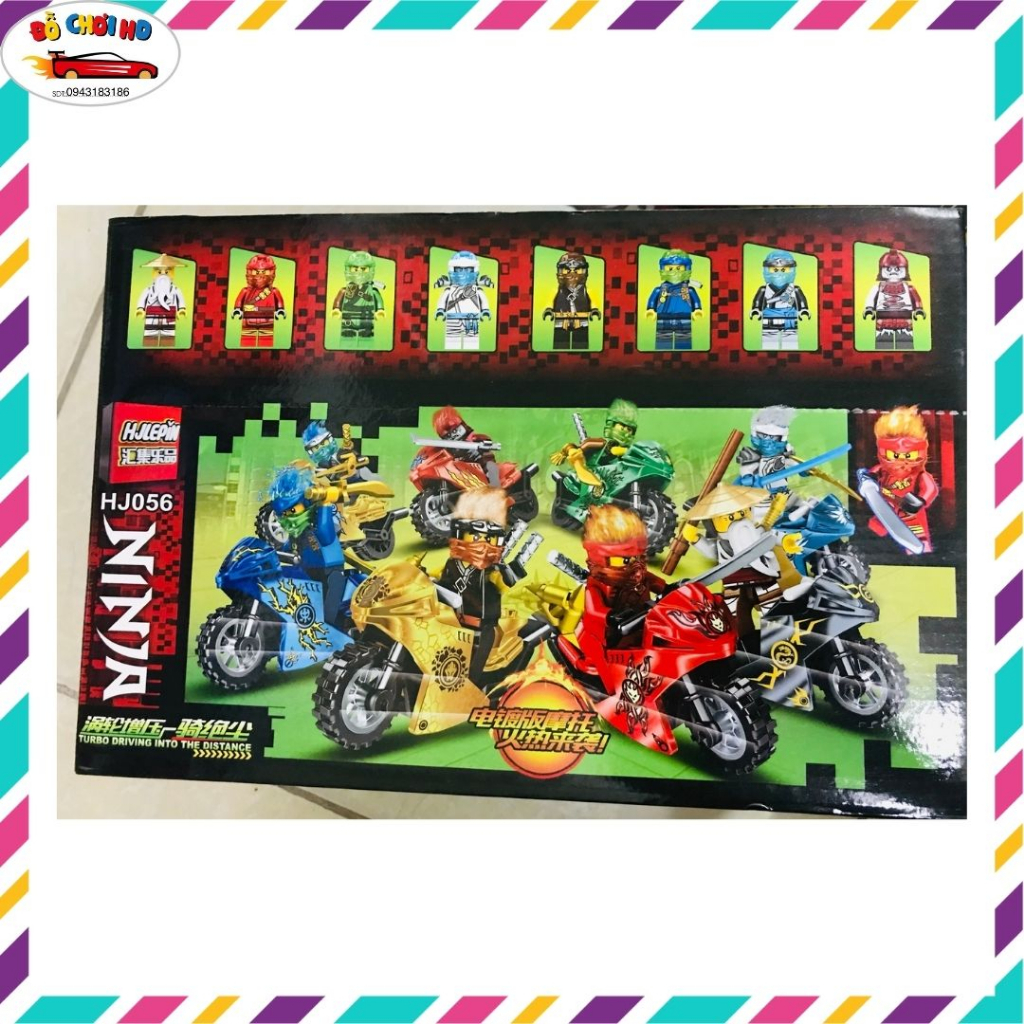 Đồ chơi xếp hình lego ninjago minifigures, lego ninjago xe, lego ninjago robot, lego ninjago rồng