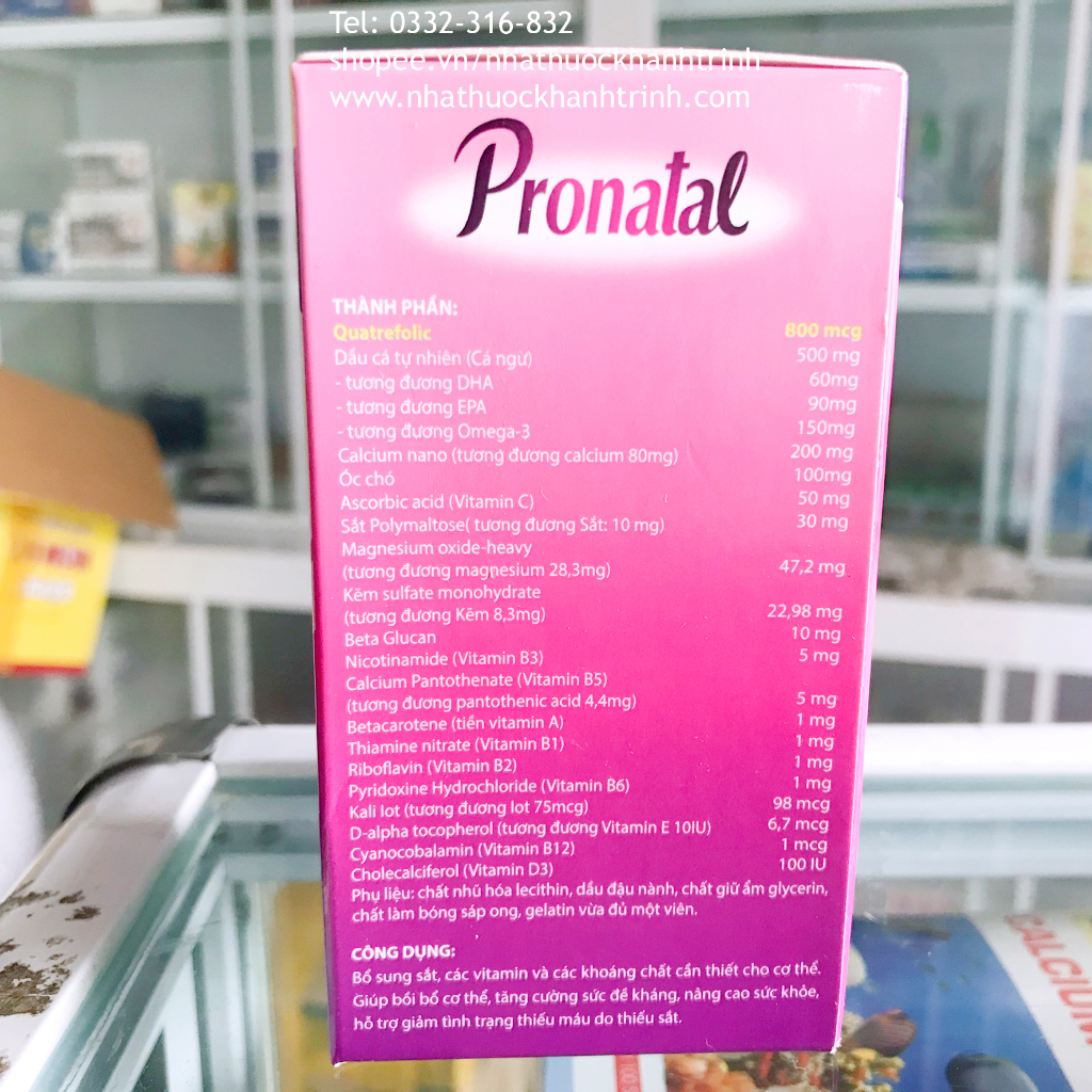 Pronatal DHA  - bổ sung vi chất cho bà bầu