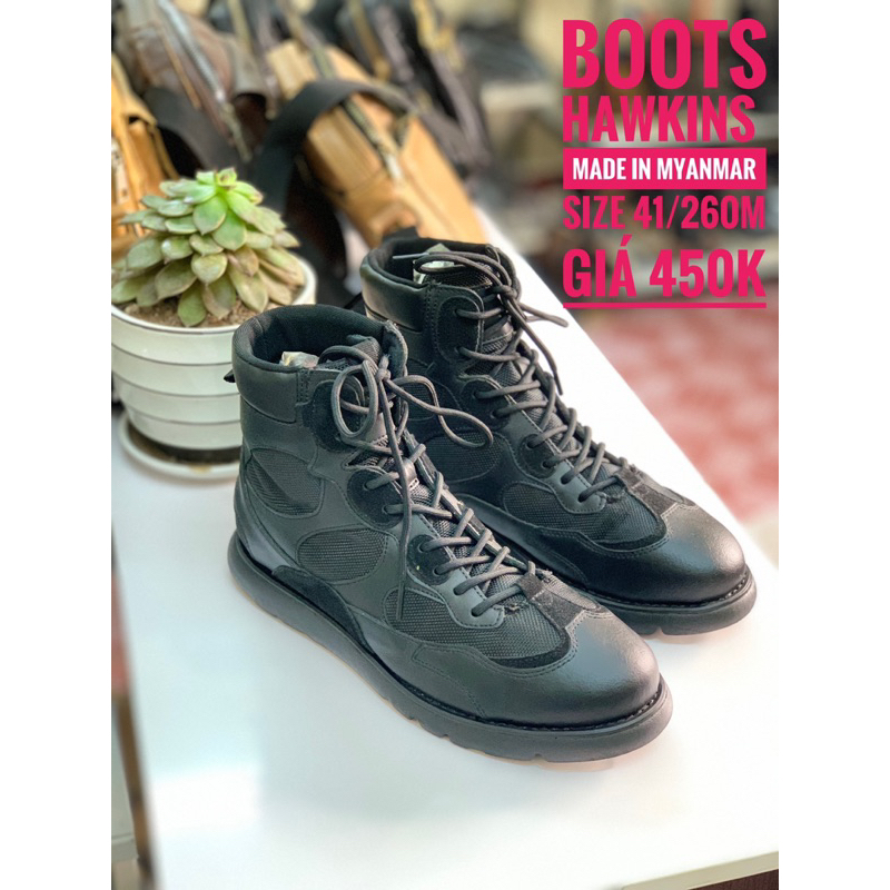 Boots 2hand SIZE 41/260m HAWKINS MYANMAR