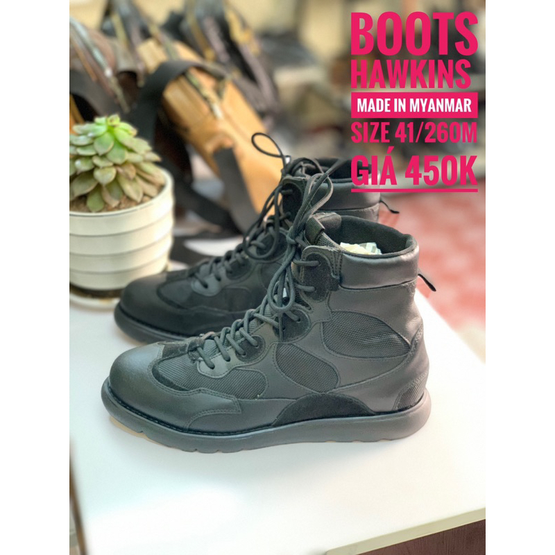 Boots 2hand SIZE 41/260m HAWKINS MYANMAR