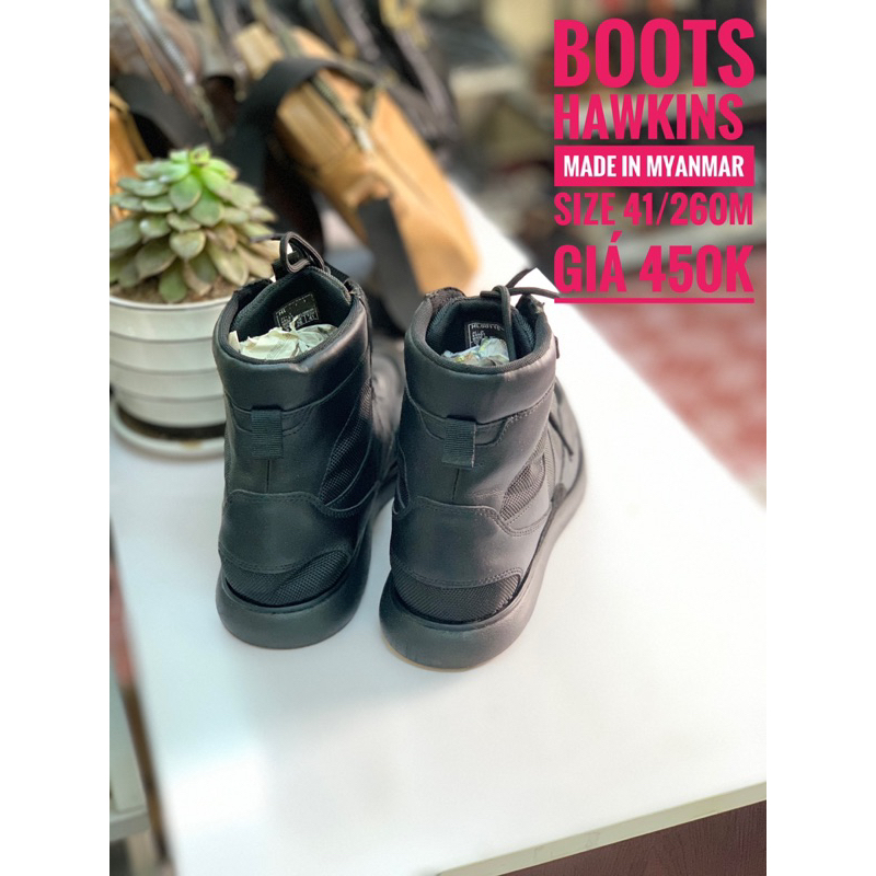 Boots 2hand SIZE 41/260m HAWKINS MYANMAR