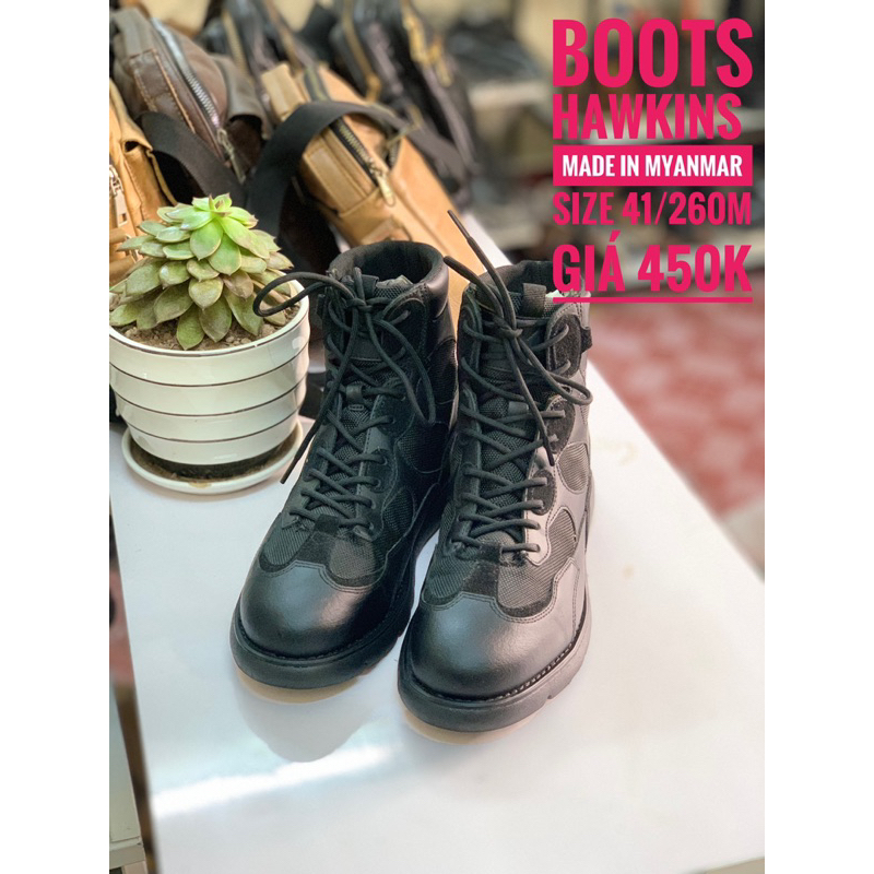 Boots 2hand SIZE 41/260m HAWKINS MYANMAR