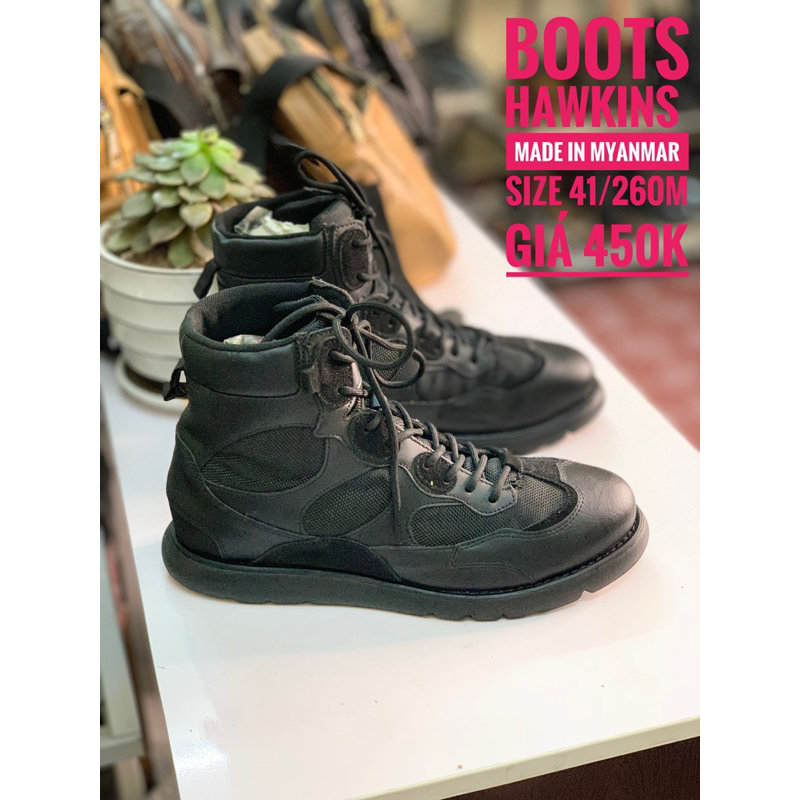 Boots 2hand SIZE 41/260m HAWKINS MYANMAR