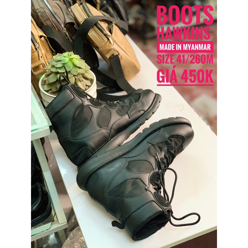 Boots 2hand SIZE 41/260m HAWKINS MYANMAR
