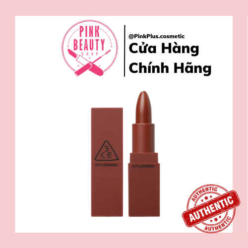 Son Thỏi Lì 3CE Lip Color Matte 3.5g