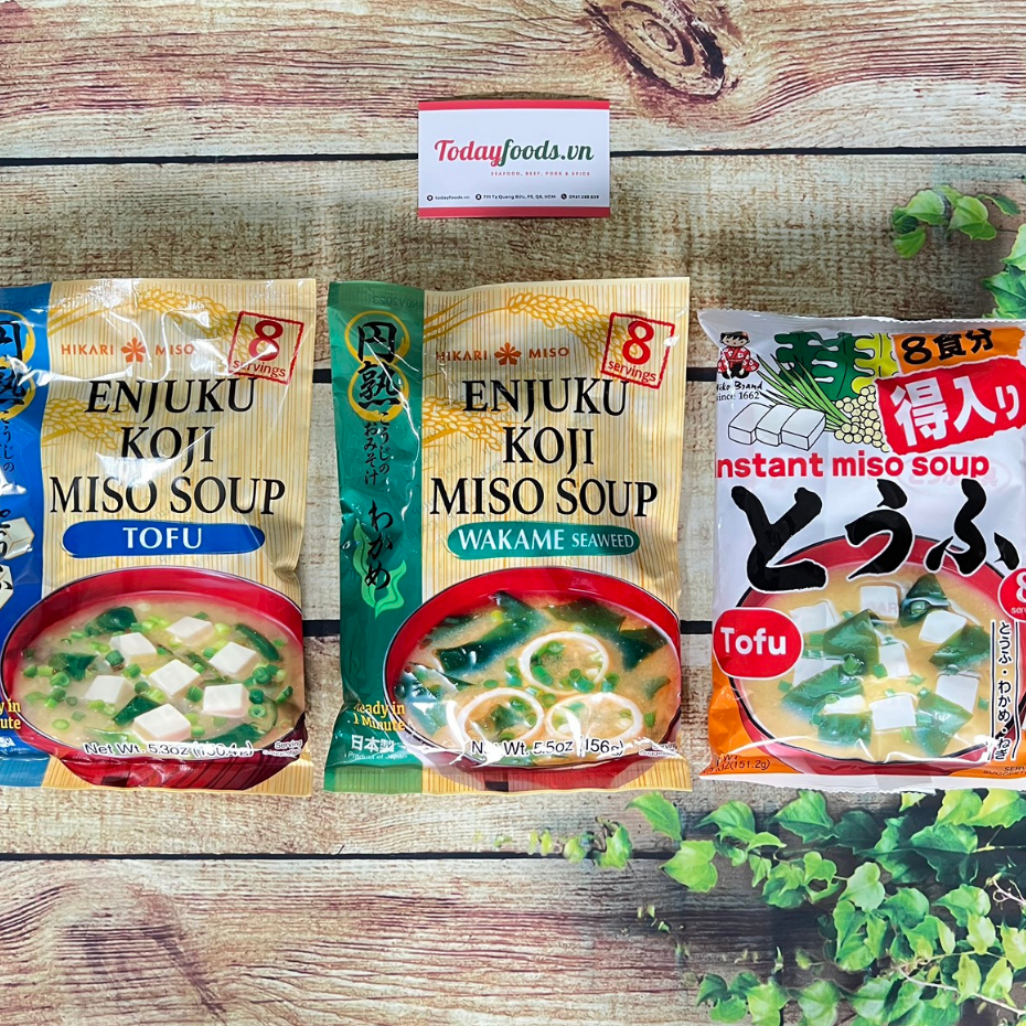 Súp Miso Ăn Liền Tiện Lợi Nhật Bản 8 gói 151.2G Todayfoods