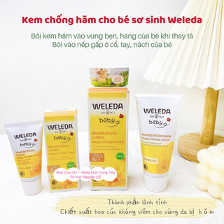 [hàng air] date mới Kem chống hăm hữu cơ số 1 Châu Âu WELEDA - Nội địa Đức