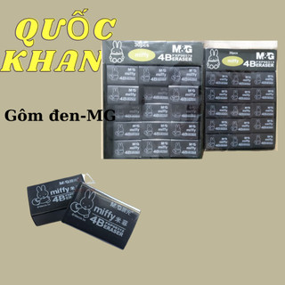 Hộp 30 viên gôm đen MG (lớn, nhỏ)