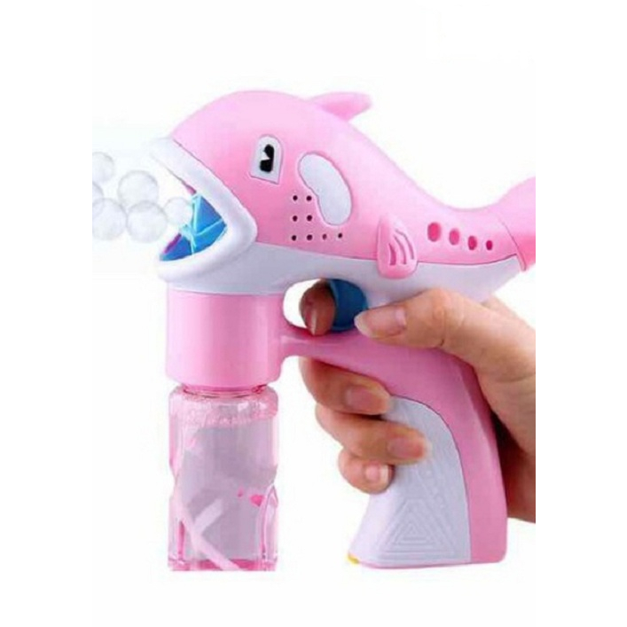 Đồ chơi bong bóng xà phòng hình cá heo - Súng bắn bong bóng xà phòng hình cá heo ch