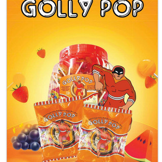 Kẹo Mút Golly Pop Nhập Khẩu Malaysia