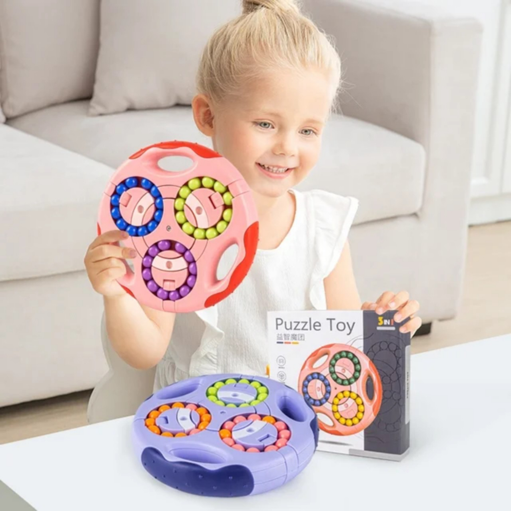 Khối Rubik trí tuệ , hạt đậu thần kỳ , Rubik biến thể hạt đậu ( Magic bean) , rubik vô lăng đồ chơi trí tuệ