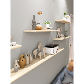 kệ gỗ treo tường decor trang trí kệ đựng đồ cây cảnh mini