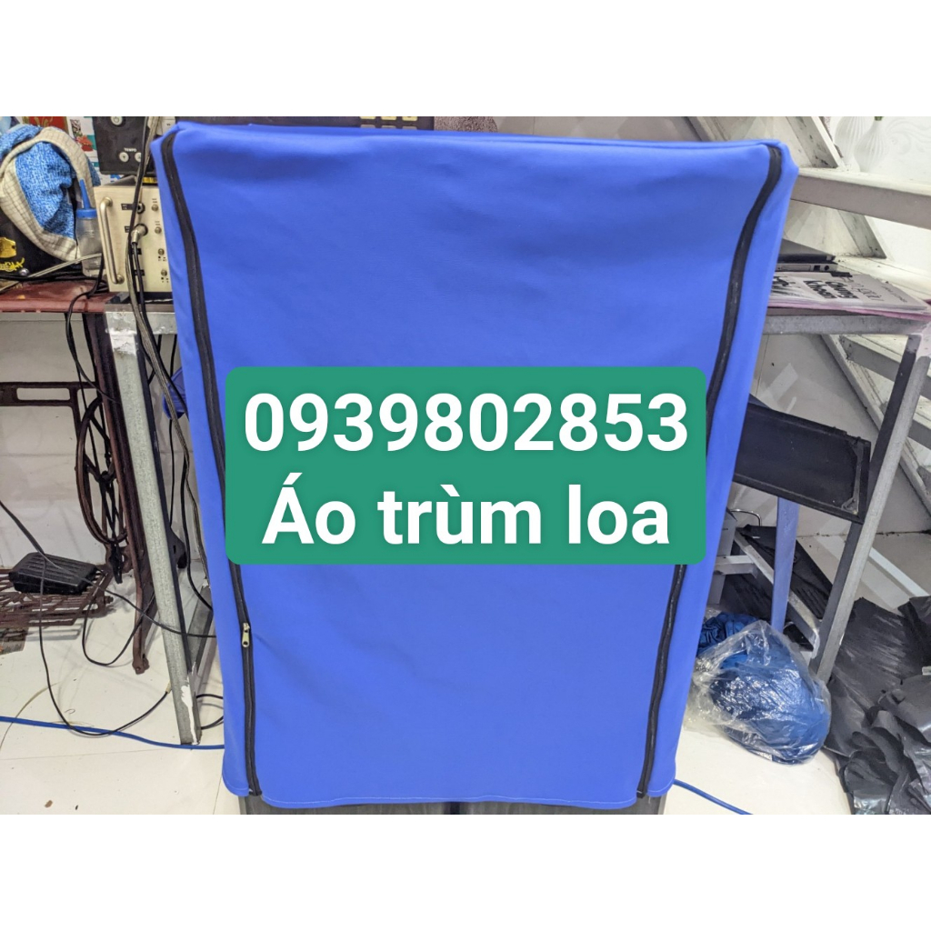 ÁO TRÙM LOA KẸO KÉO THEO KÍCH THƯỚC LOA