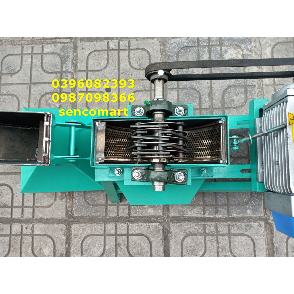 Khung máy nghiền tre đa năng xay ngô,thóc thành bột mịn không mô tơ