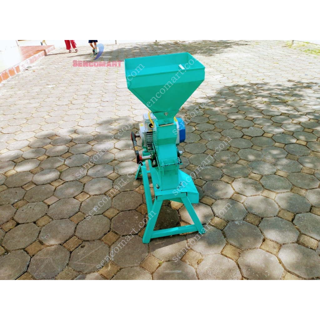 Khung máy nghiền tre đa năng xay ngô,thóc thành bột mịn không mô tơ