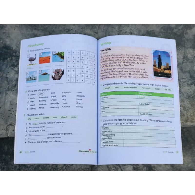 Oxford Primary Skill Reading and Writing, bộ 6q, tặng mp3