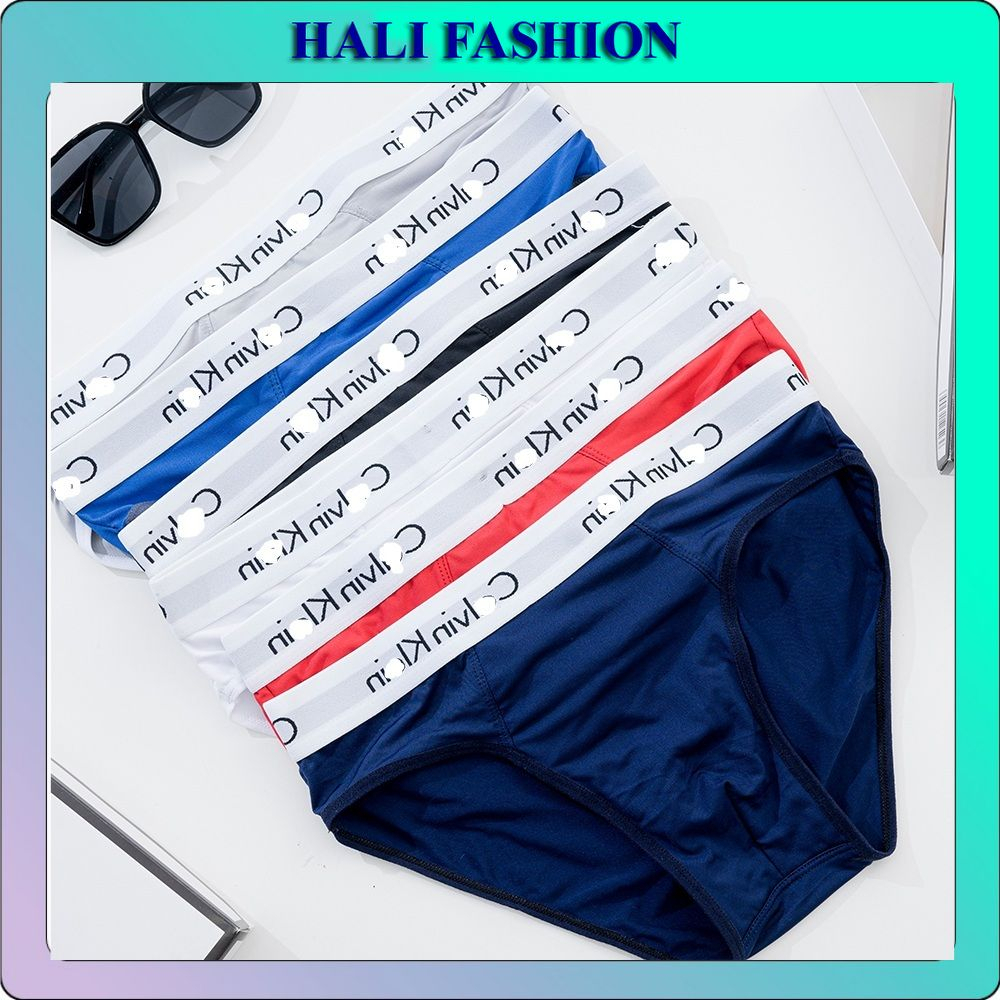 Quần sịp nam tam giác hàng cao cấp, quần xì nam cotton thun lạnh co giãn 4 chiều khử khuẩn SC01 - HALI