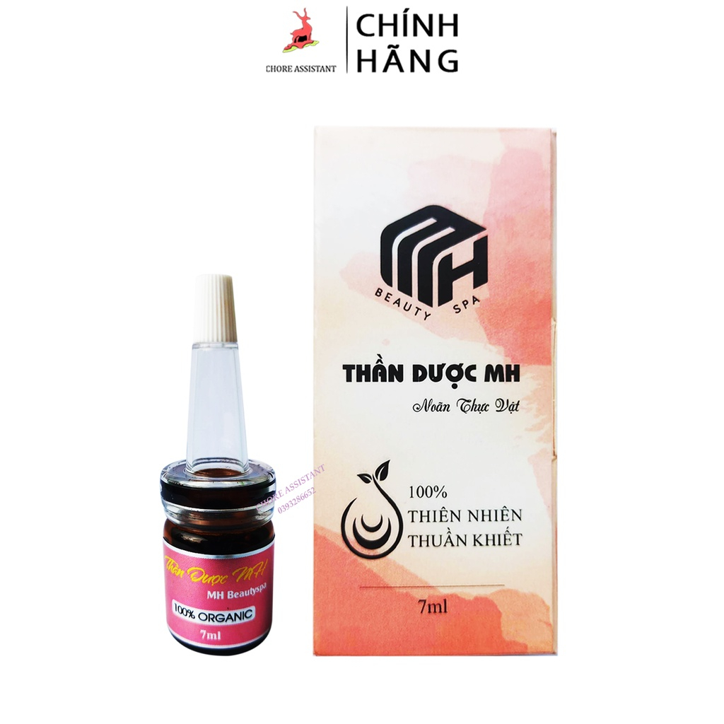 Noãn thực vật MH Beauty Spa Thần dược MH 7ml serum giảm mụn làm dịu da dưỡng phục hồi da chính hãng