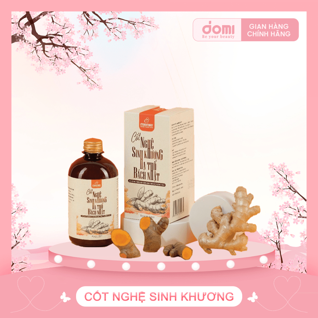 Cốt Nghệ Sinh Khương Moomery - Cốt Nghệ Sinh Khương Hạ Thổ Bách Nhật - Chính Hãng Nhã Phương Beauty & Moomery