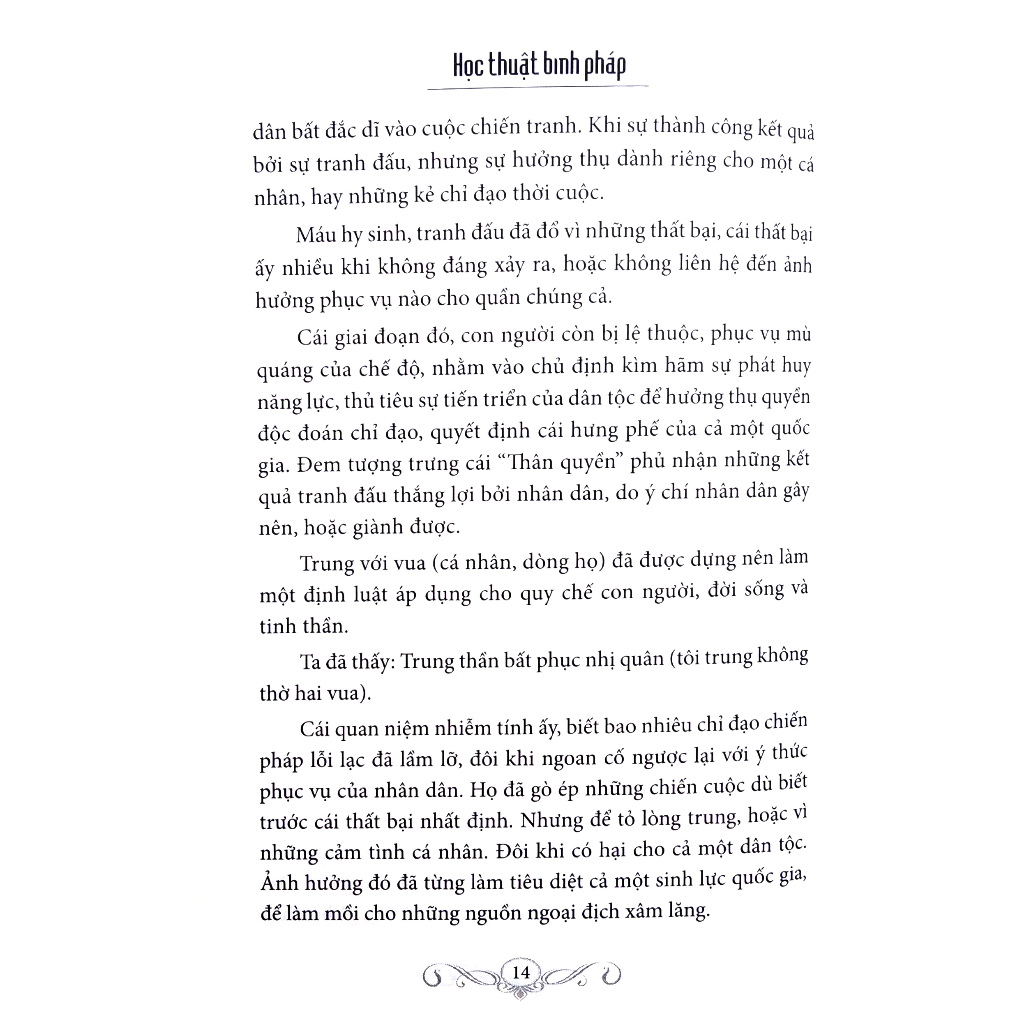 Sách Học Thuật Binh Pháp