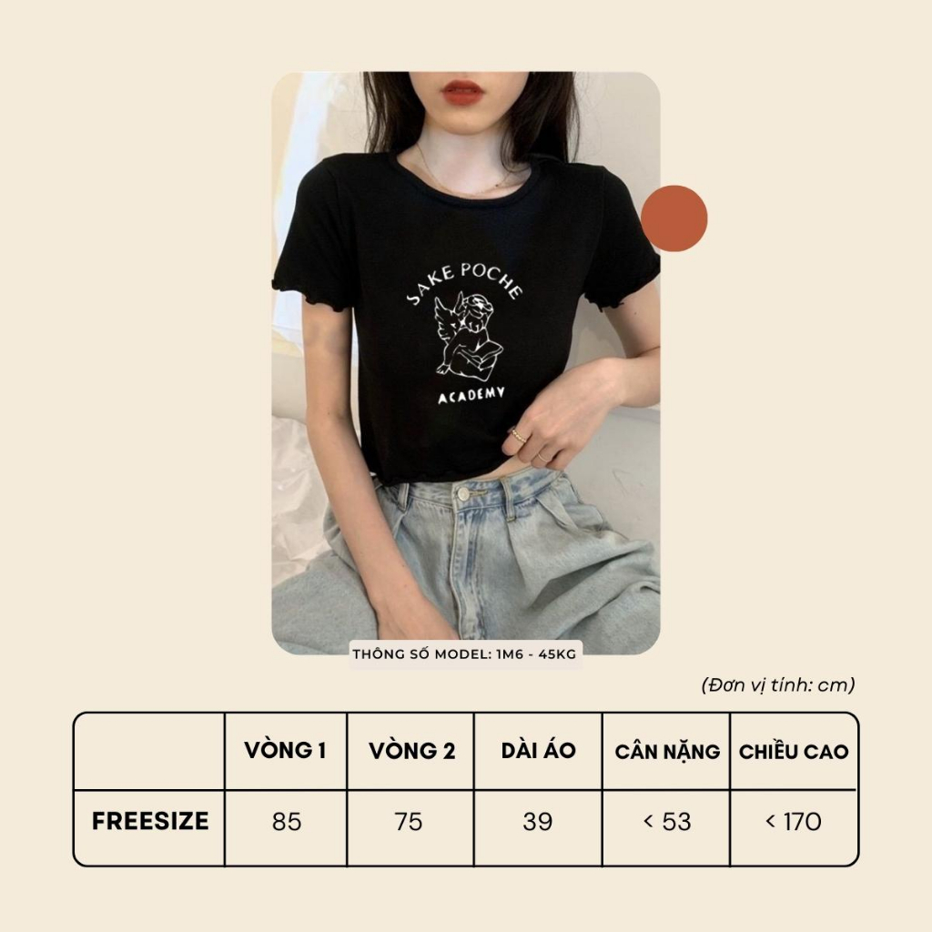 Áo Croptop Nữ Tay Ngắn LOKOSA Croptop Kiểu Ôm Body Đẹp Thiết Kế Hàn Quốc Jennie Ngầu Trắng Đen AOE19