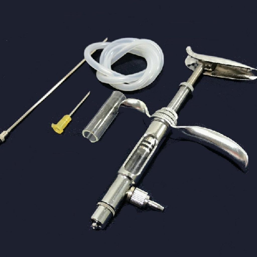 Xilanh tự động tiêm liên tục 0-2ml-C (Xi lanh tiêm vắc xin cho gà, tiêm thuốc cho heo)