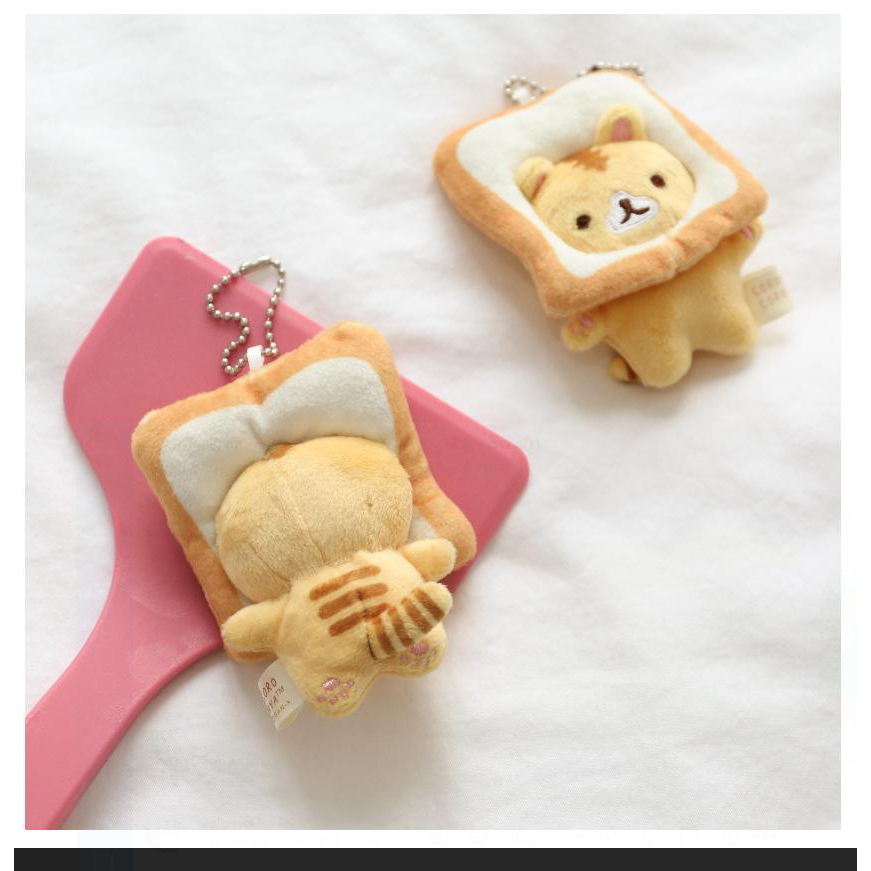 Móc khóa bé hổ bánh mì kẹp Mun Mun Store quà tặng sưu tầm MKHO