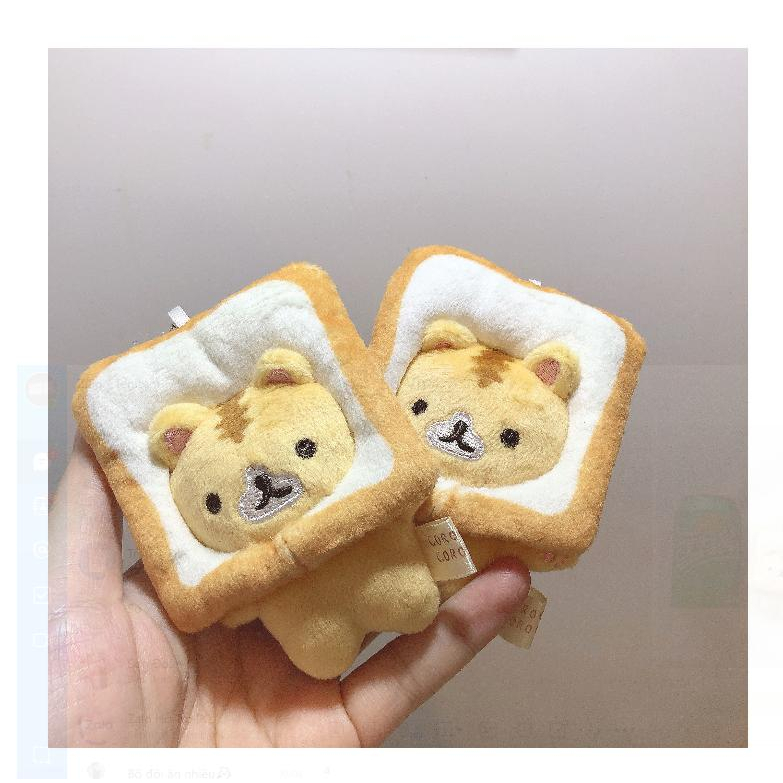 Móc khóa bé hổ bánh mì kẹp Mun Mun Store quà tặng sưu tầm MKHO