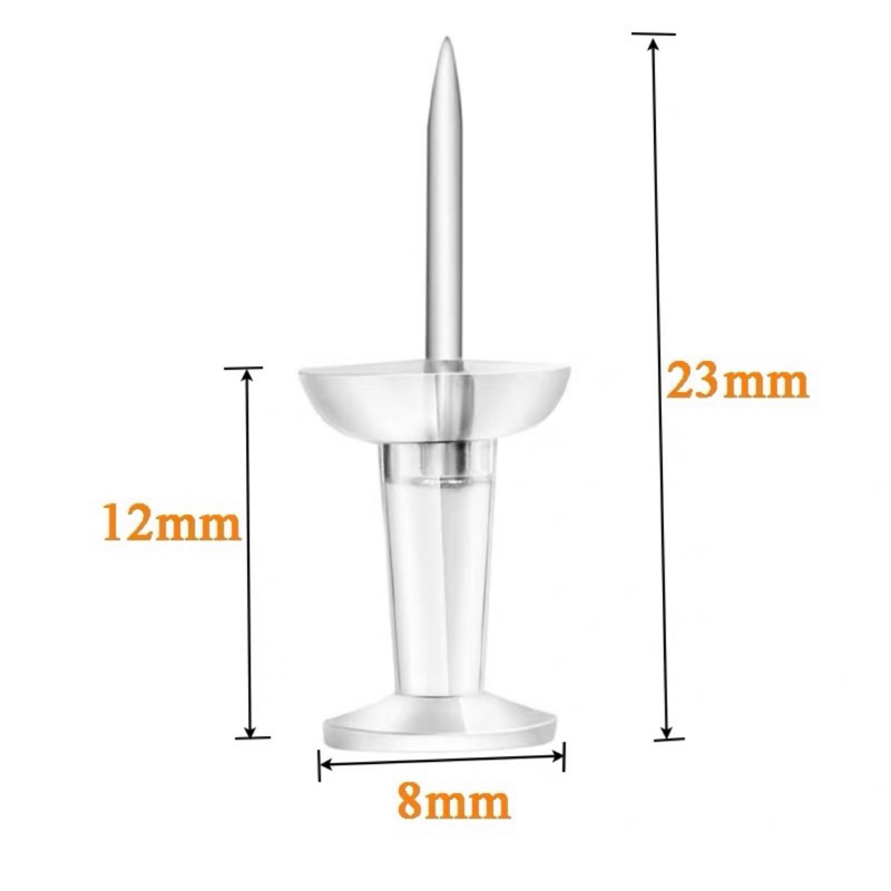 Pin ghim bảng bần bảng nỉ hình trụ - đủ màu