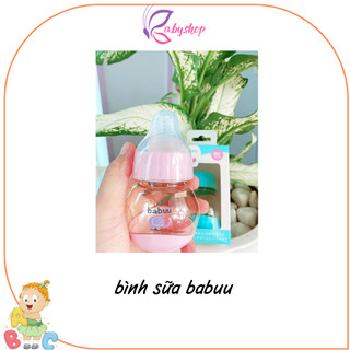 Bình sữa bình nước thân tròn BABUU BABY NHẬT BẢN 75ml