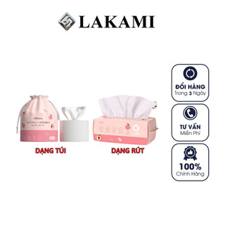 Khăn Lau Mặt ANIMERRY Dùng 1 Lần Cotton Cao Cấp, Mềm mịn, Siêu dai ( lakami.beauty )