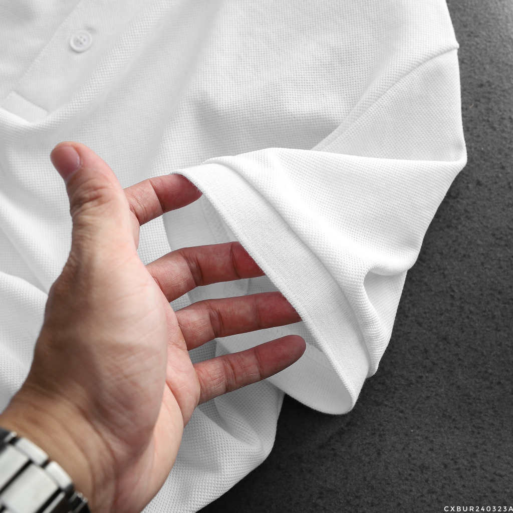 [PREMIUM] Áo thun polo nam cổ áo phối chữ, chất thun pique xịn, form đẹp PL09