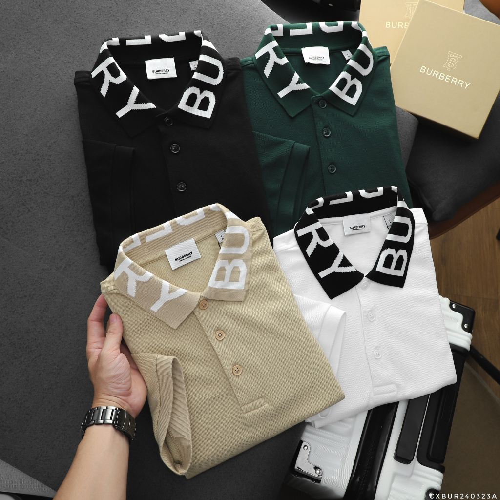 [PREMIUM] Áo thun polo nam cổ áo phối chữ, chất thun pique xịn, form đẹp PL09