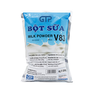 Bột kem béo V83 GTP nguyên liệu pha trà sữa bột kem béo thực vật bột sữa béo nấu trà sữa
